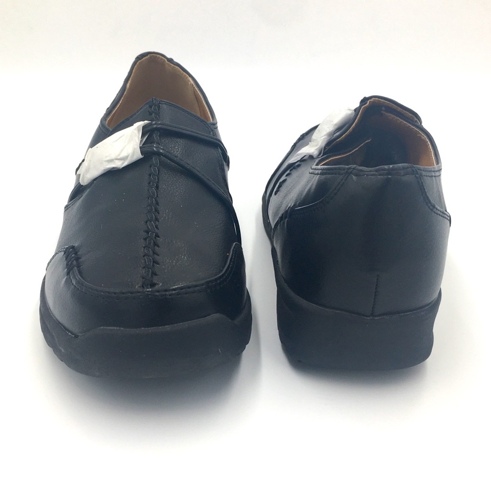 Comfort View Women's Black Slip-on Loafers Shoes